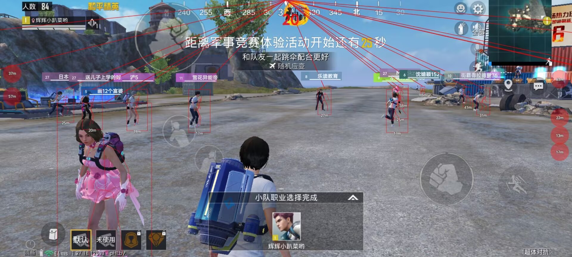 和平精英引擎直装【鹤童】发布:稳定无卡顿,观透与自瞄功能一应俱全